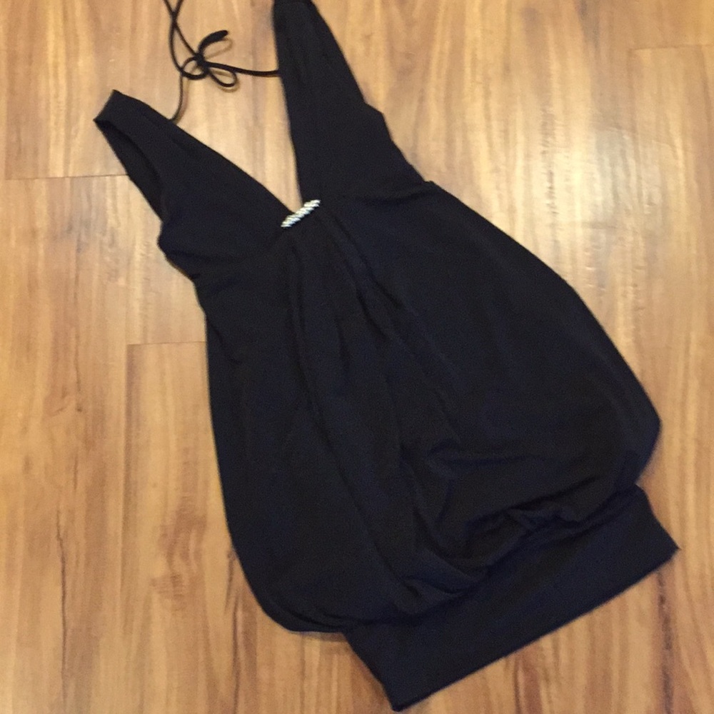Cache mini black formal dress size 2